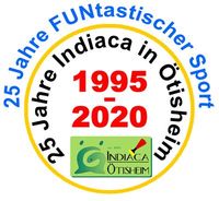 Indiaca Oetisheim Logo 25 Jahre